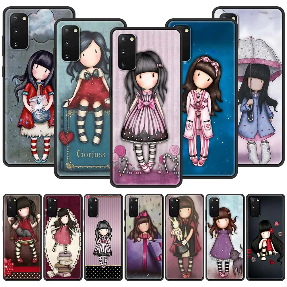 

Case For Samsung Galaxy S21 S20 FE S10 S8 S9 Plus S10e Note 20 9 8 10 Lite Covers Cute Girl Kid Art Illustration Santoro Gorjuss