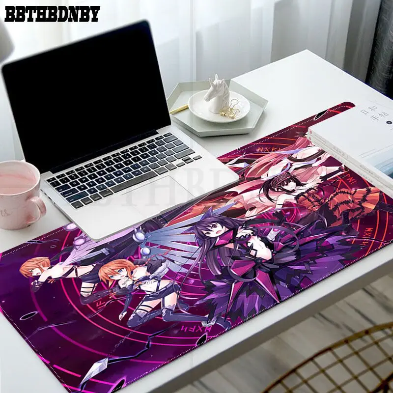 

BBTHBDNBY DATE A LIVE High Quality Unique Desktop Pad Game Mousepad Size for Game Keyboard Pad for Gamer