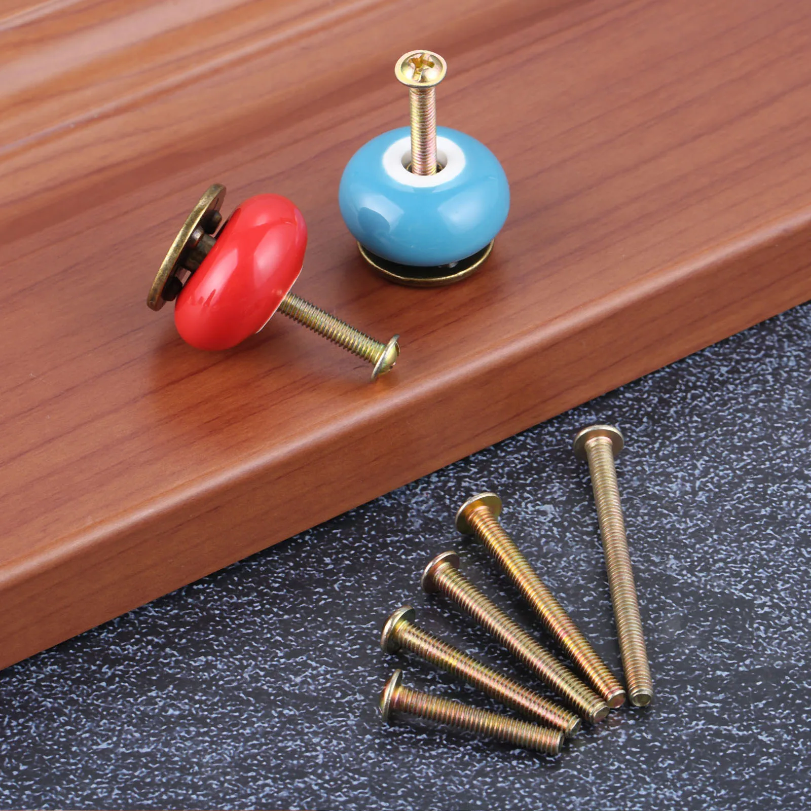 10 шт. винты M4 с ручкой мебельные крепежные болты фурнитура * 25 мм/30 мм/35 мм/40 мм/45 мм Длина винта|Винты| |