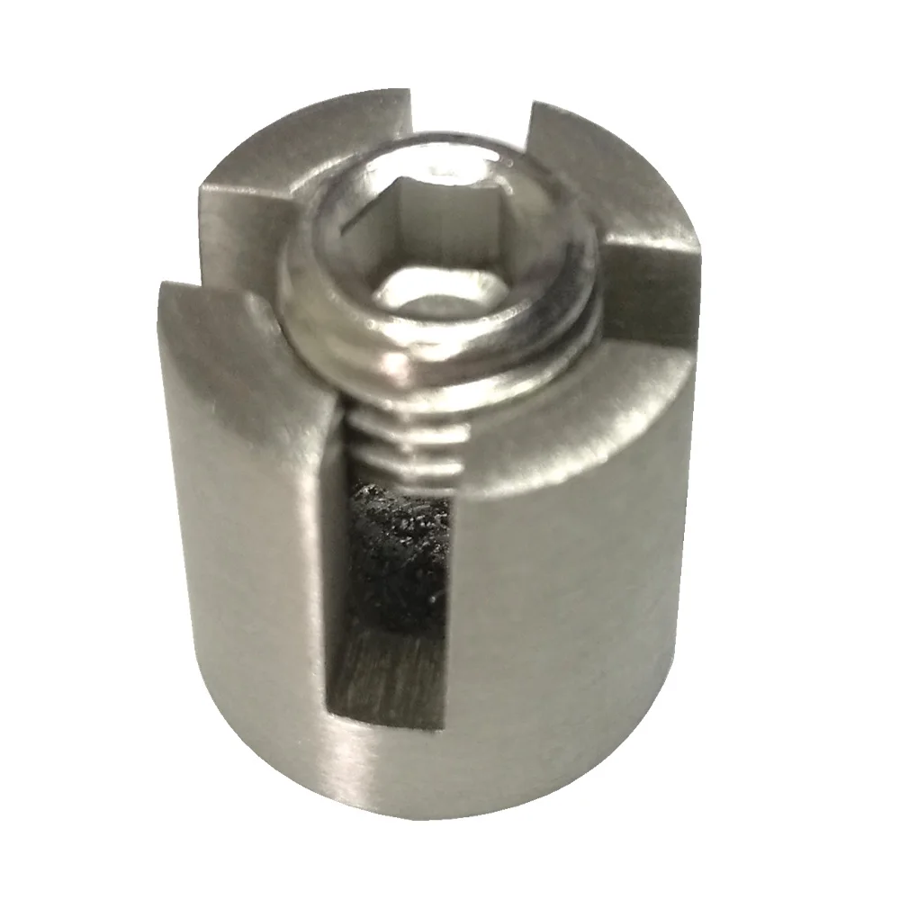 Шпалера Крест зажим морской ранг трос для кабеля подходит 3 мм 4 из нержавеющей