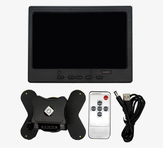 7 Inch 1024*600 HDMI-Compatible HD VGA AV Multipurpose Monitor Display for Mini Computer Raspberry Pi 1 Banana/Orange | Компьютеры и