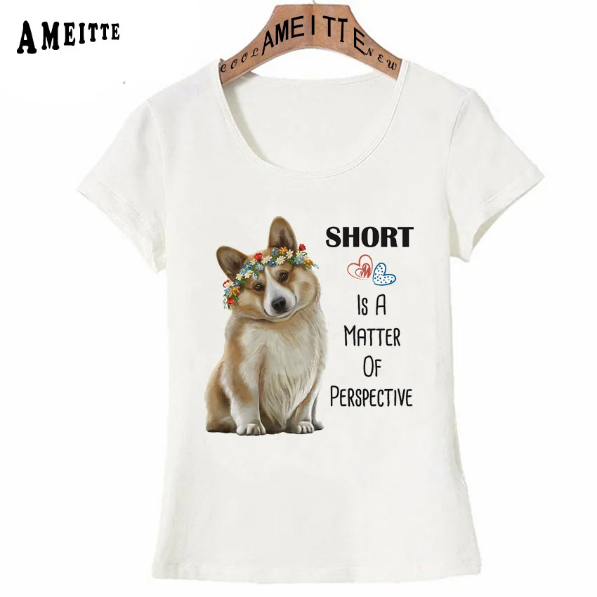 Корги мама корги lover Подарки Топы И Футболки с короткими является предметом