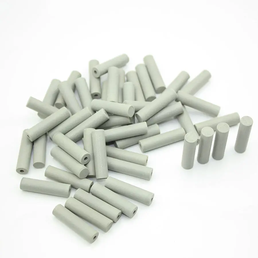 100 шт. серый резиновый очки Полировка столб колеса для стоматологические