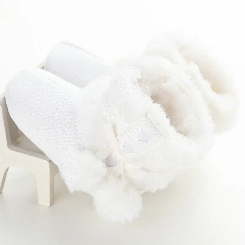 2019 г. Теплые зимние сапоги для малышей Милая обувь маленьких девочек мягкая