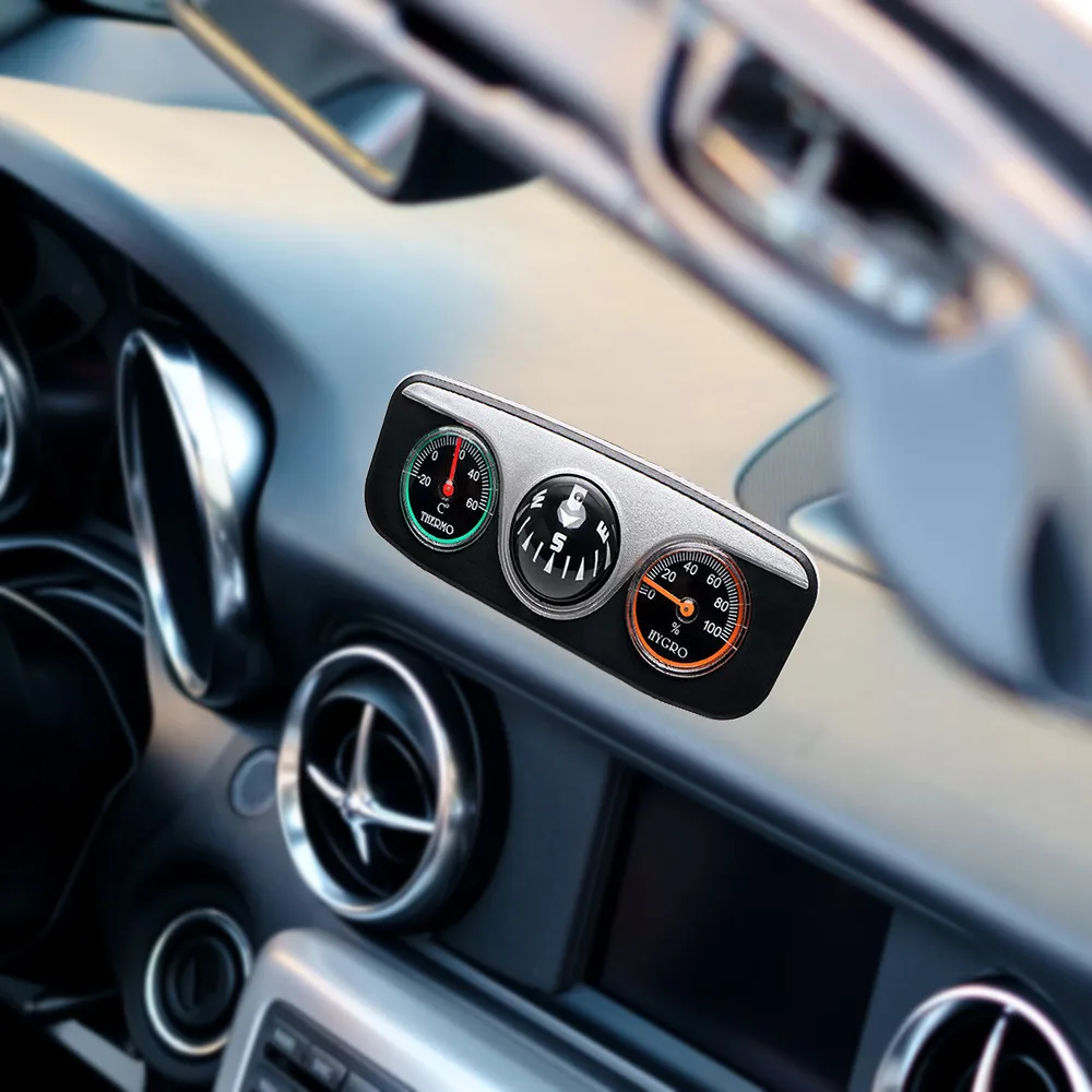 Super Practical Multi-Function Car Thermometer Compass car interior decoration ornaments | Автомобили и мотоциклы