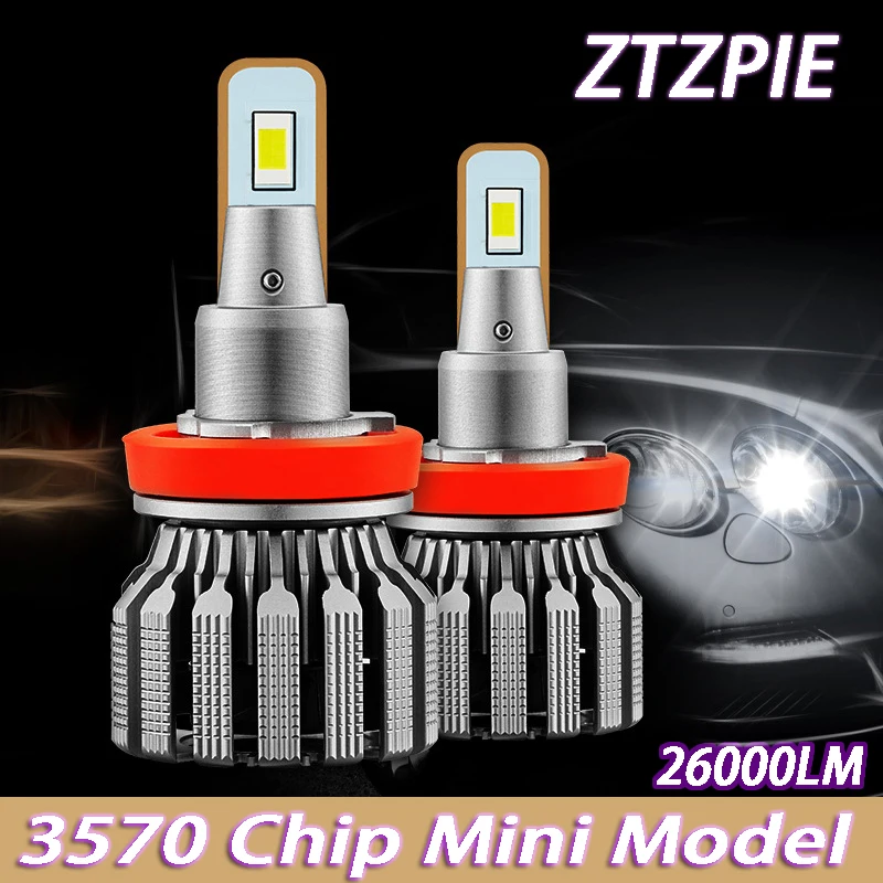 

ZTZPIE 110W 26000LM 6500K 9005 HB3 9006 HB4 H1 H8 H7 H11 H9 9012 HIR2 Led Car Headlight Ultra White Light Fog Bulbs 3570 CHIP