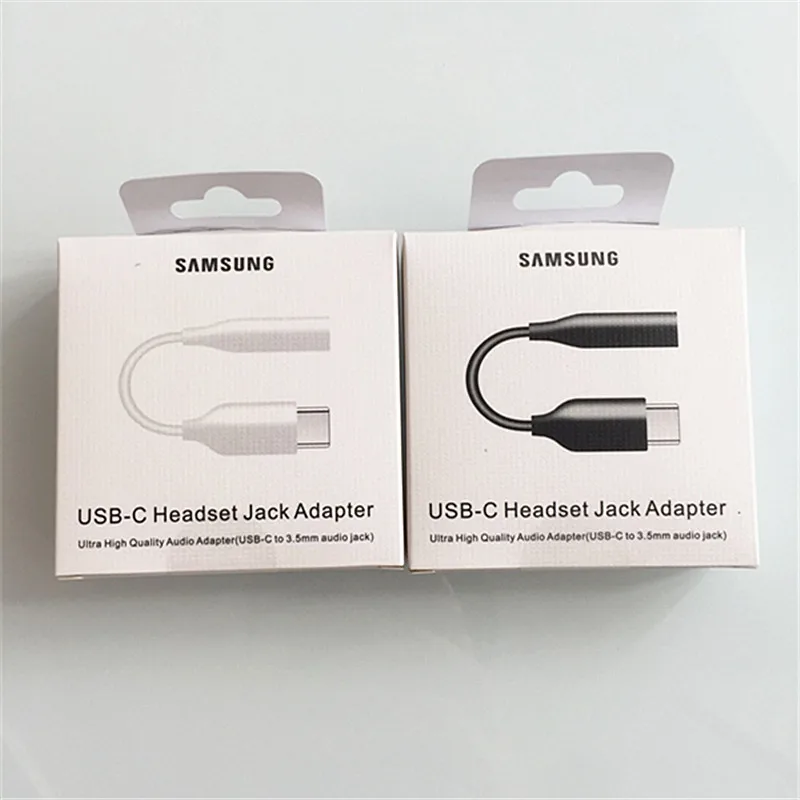 Оригинальный аудиокабель для наушников Samsung с разъемом USB Type C на 3 5 мм адаптер