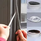 Алюминиевая щетка для раздвижных дверей и окон, 3 м