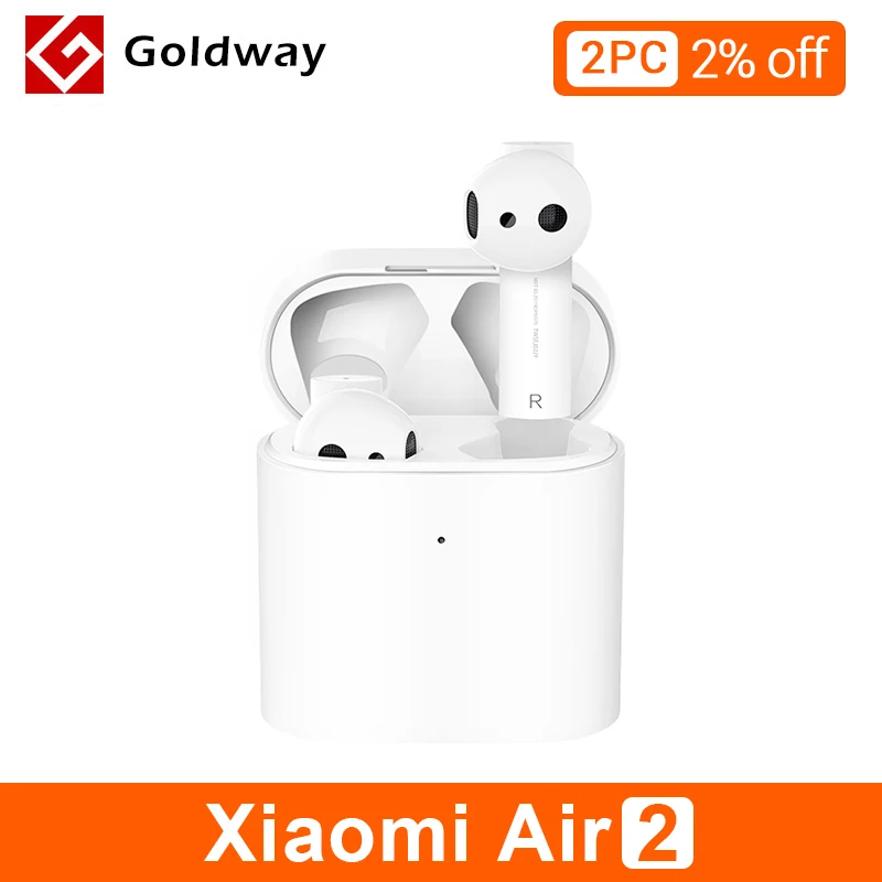 Новый Xiaomi Airdots Pro 2 Наушники вкладыши TWS Bluetooth Air Mi True беспроводные наушники интеллектуальное Голосовое