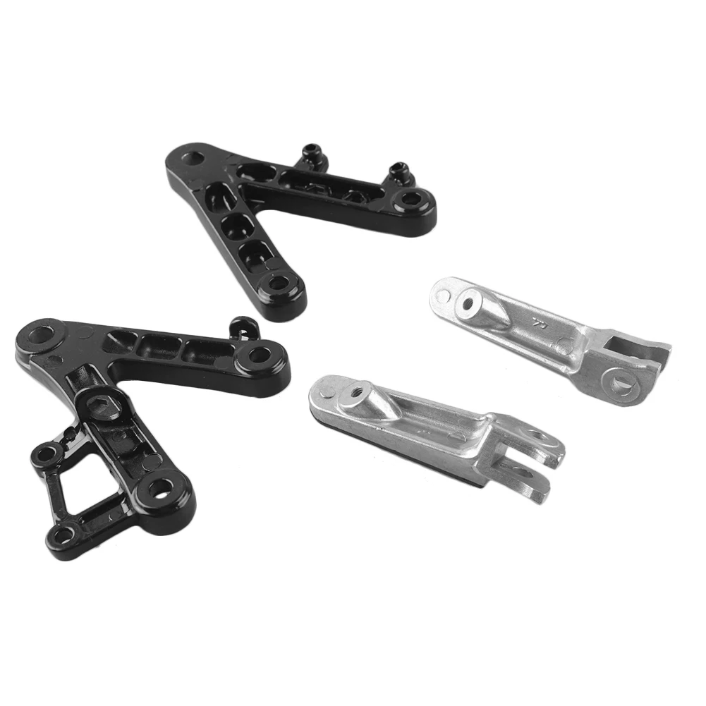 

Aluminum Alloy Front Rider Foot Pegs Rests Footrest Brackets Kit Motorcycle Accessories for HONDA CBR 250 CBR250 1990-1997 MC22