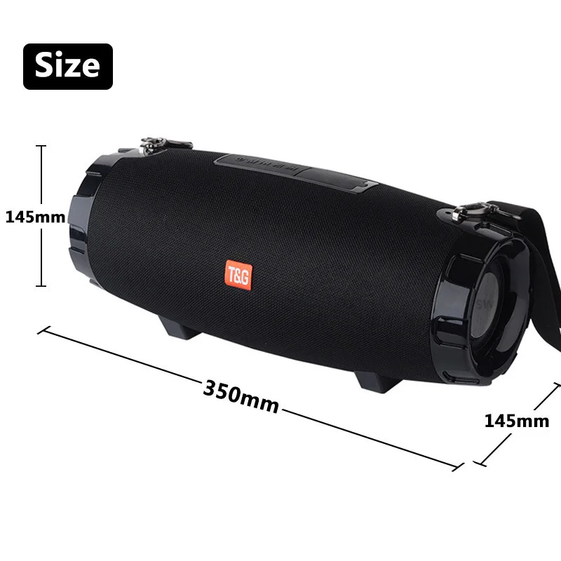 TG526 сабвуфер высокой громкости динамик мощности Bluetooth беспроводной Портативная