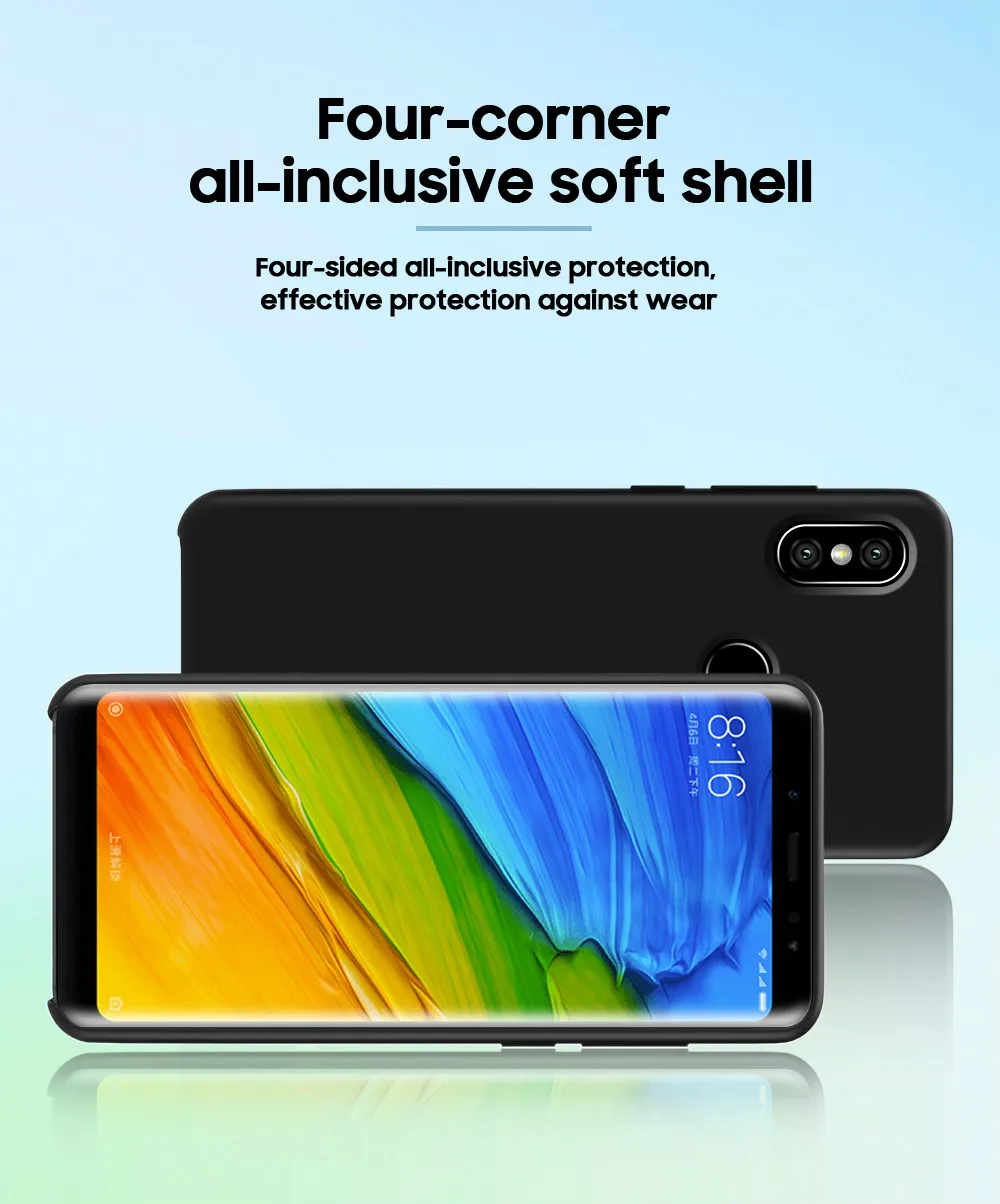 Мягкий силиконовый чехол для Redmi Note 5 Pro для XIAOMI Redmi Note5 6 7 8 9 Pro SE Lite K20 6A 7A 6X MIX3