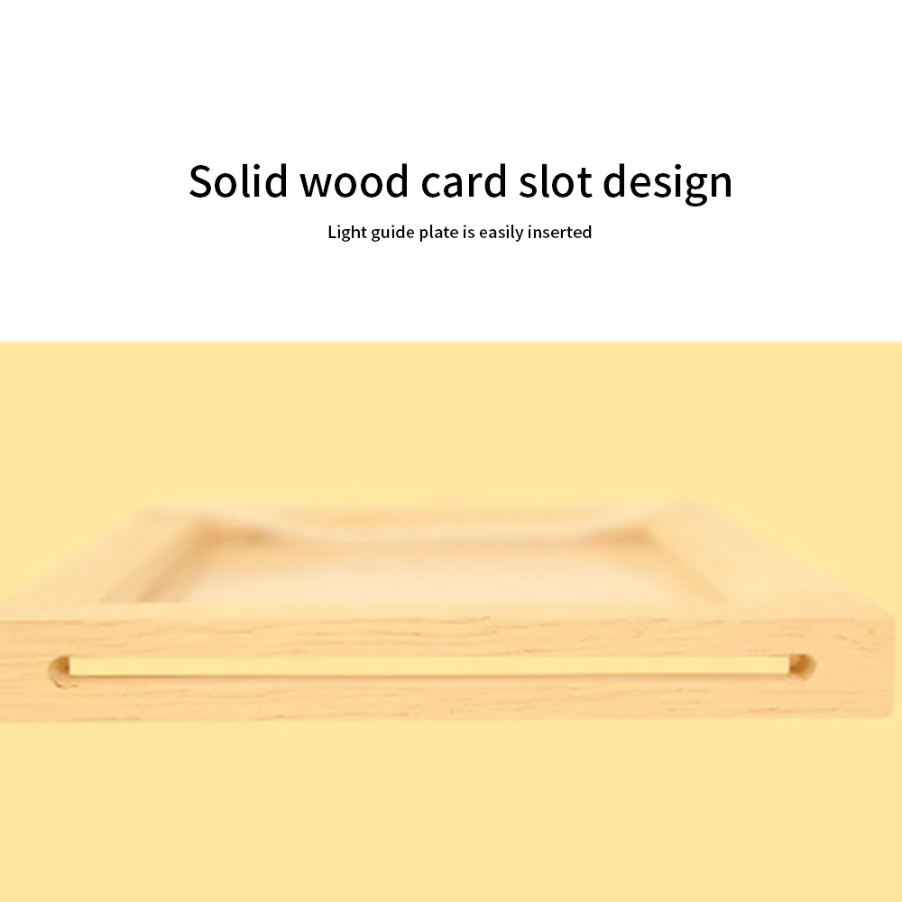 3D светодиодный фоторамка ночной Светильник Аннотация Иллюзия Светодиодный