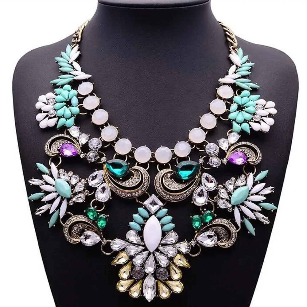Luxury Big Pendant Necklace Vintage Primitive Tribe Bohemia Exaggeration Torque Women Jewelry | Украшения и аксессуары