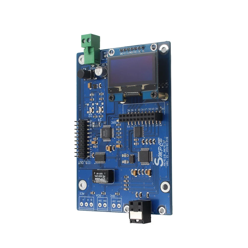 AK4137 DAC SRC аудио 384K 32Bit DSD256 DSD IIS Преобразование для Hi Fi усилителя|Усилители мощности|