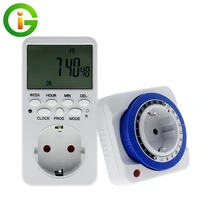 electronic digital timer switch 220v240v kitchen timer outlet wall charger adapter power outlet pop sockets with euusuk plug