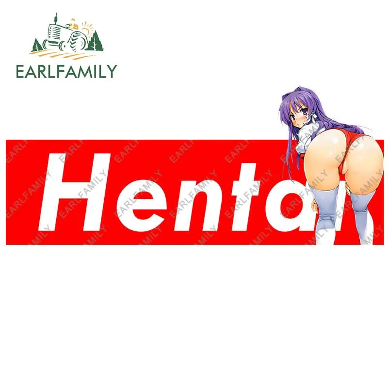 EARLFAMILY 13 см x 5,5 см для Hentai Clannad Fujibayashi автомобильные наклейки багажник лобовое стекло Водонепроницаемая Наклейка Виниловые автомобильные аксессуары