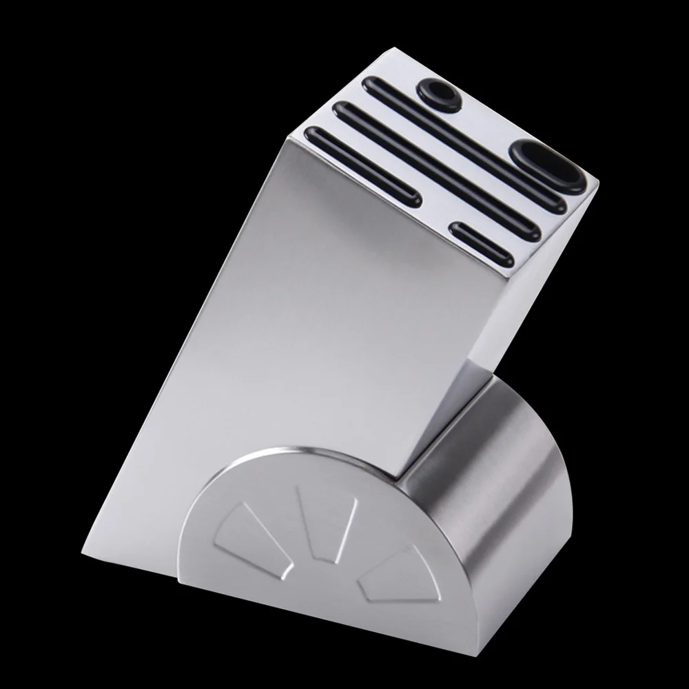 

Creative Oblique Rest Stainless Steel Holder Kitchen Storage Rack Inserted Organizer