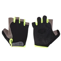 cycling sports non slip half finger gloves breathable mesh sport breathable glove cycling equipment