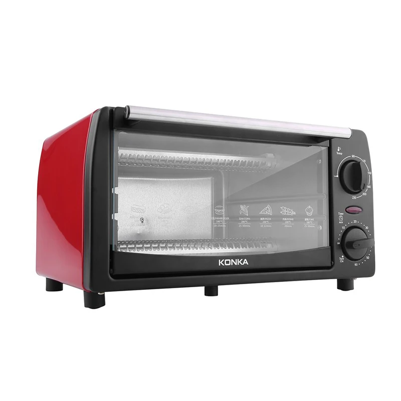 Mini Oven KONKA KAO1202E Electric Recessed brass Range electric built-in Household appliances for kitchen | Бытовая техника