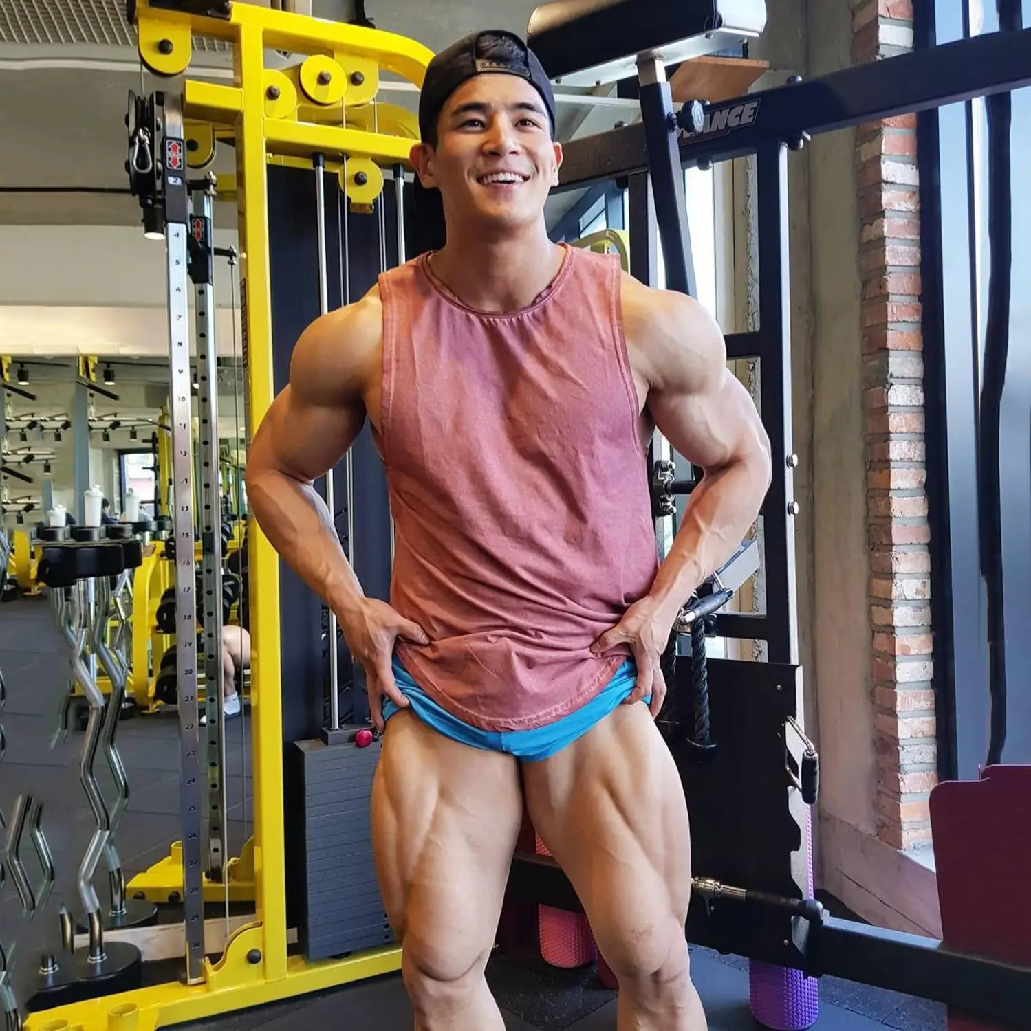 Майка мужская тренировочная без рукавов из хлопка|Майки| |