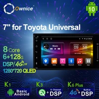 android 10 0 6g128g car radio stereo for universal toyota corolla auto audio gps 4g lte system head unit 1280720 spdif