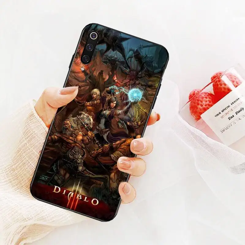 

PENGHUWAN Diablo Bling Cute Phone Case for Xiaomi Mi9 9SE 8SE Pocophone F1 Mi8 Lite