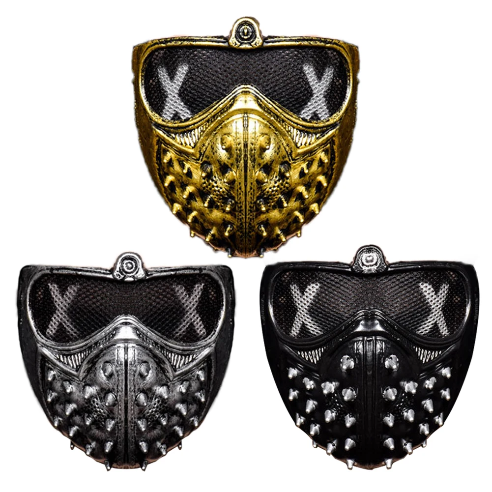 Хэллоуин дьявол Cos аниме сценическая маска призрак шаги Улица Заклепки Смерти