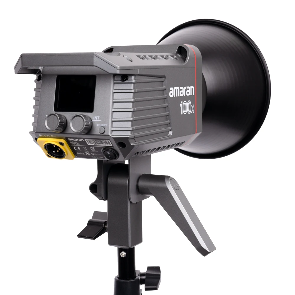 Двухцветная светодиодная лампа для видеосъемки Aputure Amaran 100X 200X 2700-6500K 100 Вт Bluetooth