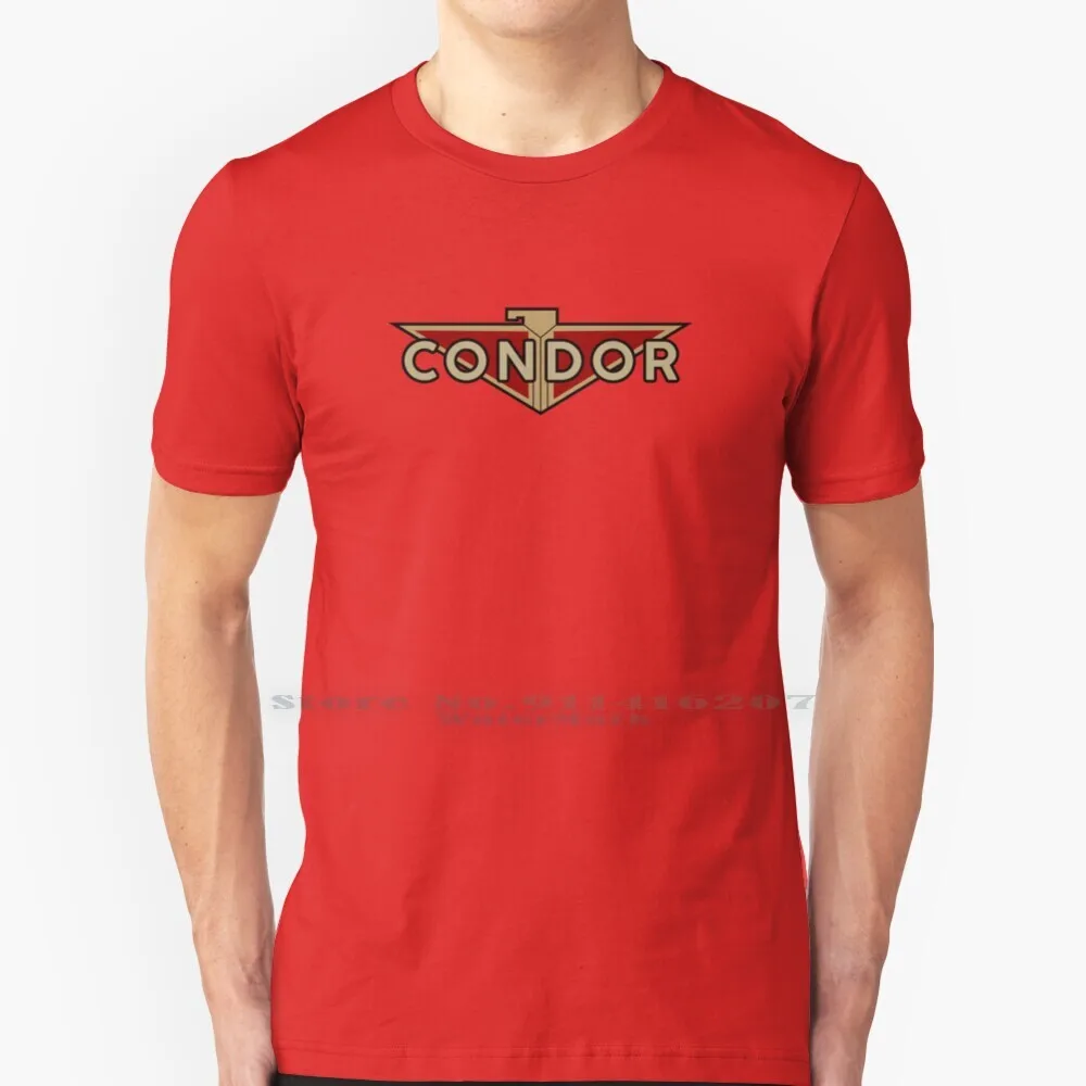 Condor - Werke Ag ( Red ) T Shirt 100% Pure Cotton Ariel Motorcycle Vintage Nostalgia Motorbike Motorcycle Vintage Vintage