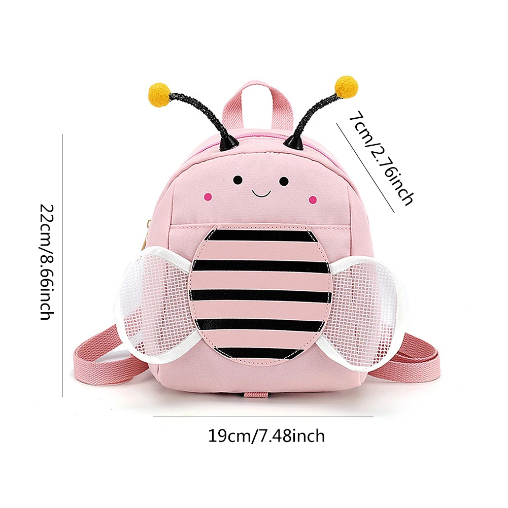 

Cute Bee Pattern Baby Safety Harness Backpack Toddler Anti-lost Bag Children Comfortable Schoolbag kids Anti Lost backpacks Bags
