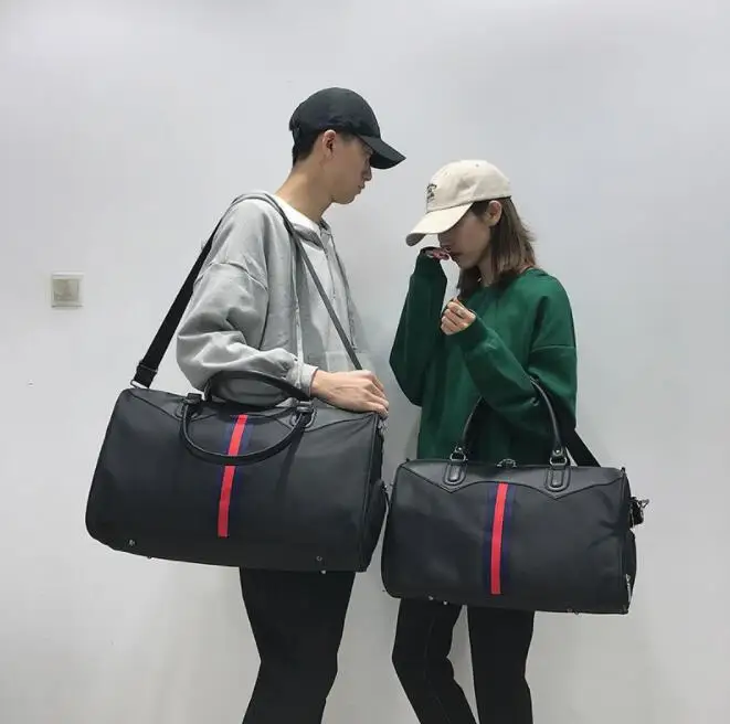 

Simple men's handbag, short-distance travel bag, large-capacity shoe position, business travel bag, one-shoulder travel bag, tra