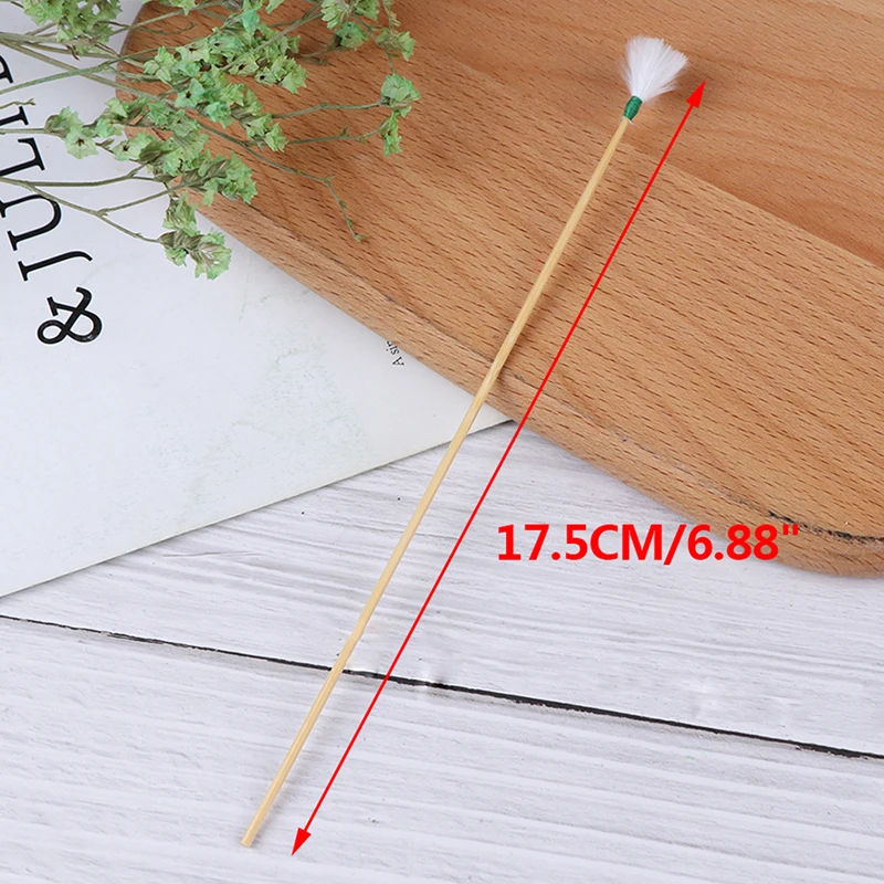 

2Pcs/set Ear Care Tool Cleaner Stick Goose Feather Earpick Adult Bamboo Handle Ear Dig Tools Spoon