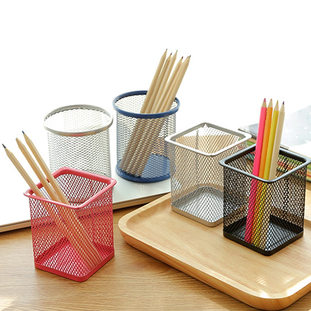 4 цвета круглые держатели для косметических кистей держатель карандашей