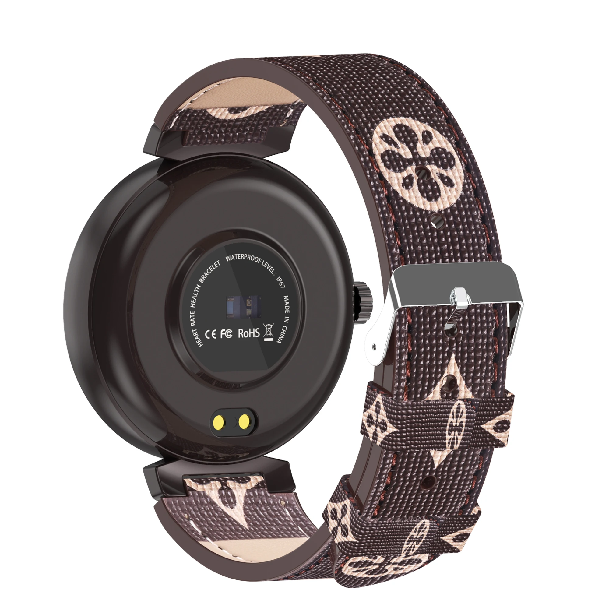 Модные элегантные женские Смарт-часы LV88S для девочек подарок фитнес кожаные часы