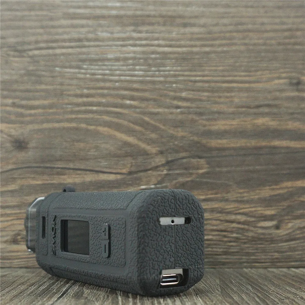 Черный прозрачный силиконовый резиновый защитный чехол для Smok G-priv матовый