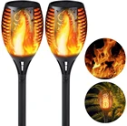 Уличный светодиодный фонарик на солнечной батарее, водонепроницаемый садовый декоративный ландшафтный светильник для газона, освещение для дорожек, s уличный ффонарь рь, 96 светодиодов