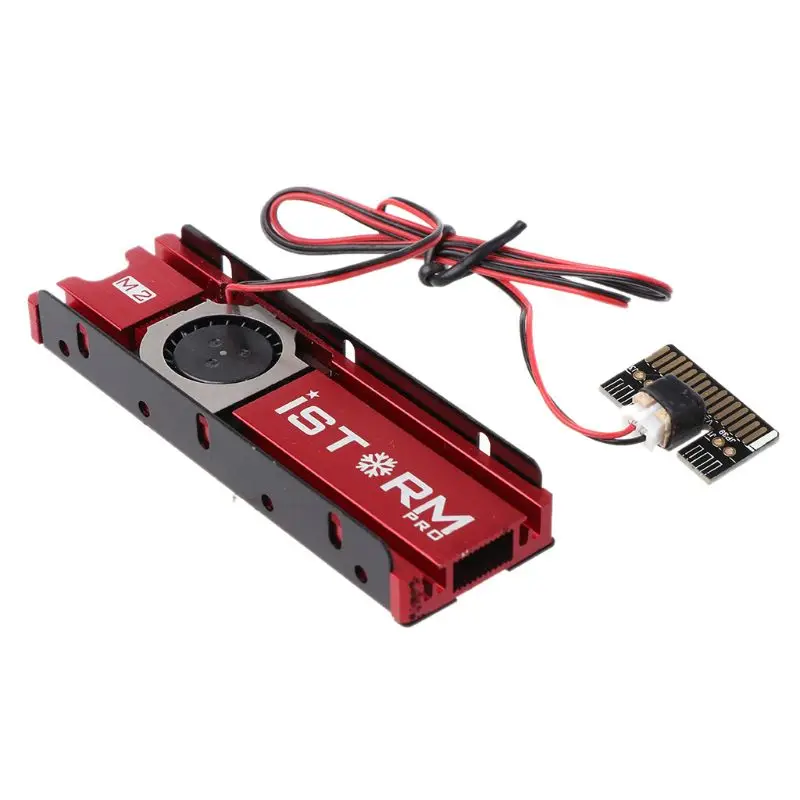 Двусторонний NVME NGFF M.2 вентилятор охлаждения радиатора металлический лист термопрокладка для M.2 NGFF 2280 PCI-E NVME SSD теплоотвод