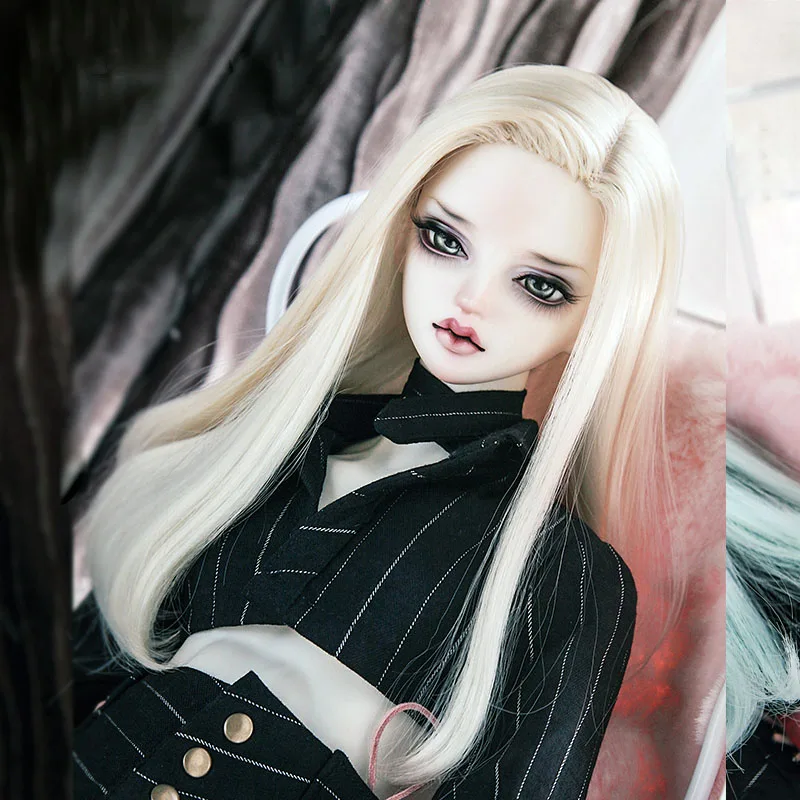 Длинный парик Bybrana BJD 1/3 для куклы термостойкий синтетический|Куклы| |