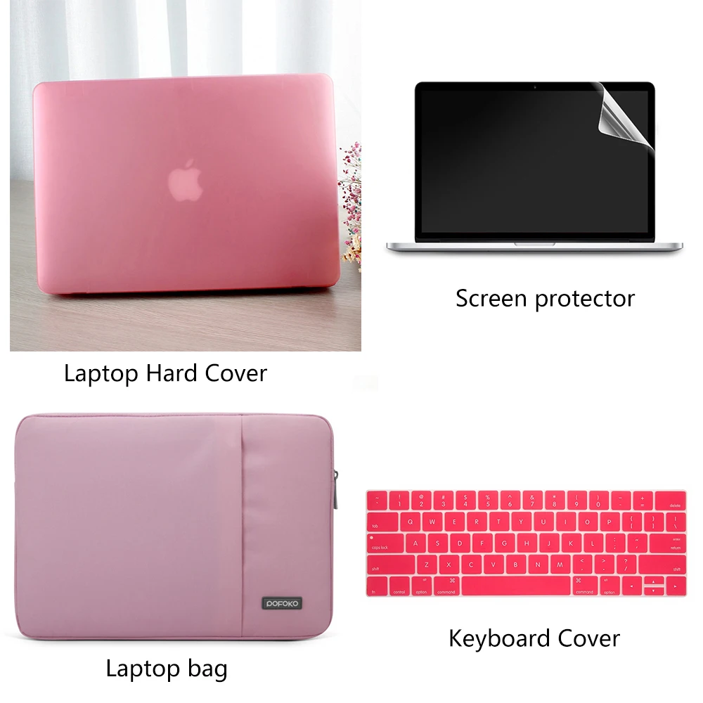 Новый жесткий чехол для ноутбука + сумка протектор экрана клавиатуры Apple Macbook Air 11 6