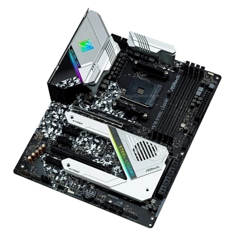 Preise Buchse AM4 ASROCK X570 STAHL LEGENDE Motherboard AMD X570 DDR4 128GB PCI-E 4,0 Hyper M.2 AMD X570 Desktop AMD X570 Placa-Mãe