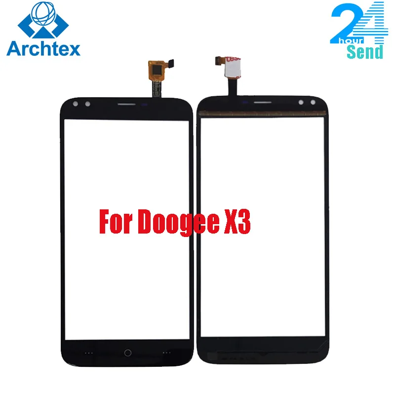 Для оригинальной панели сенсорного экрана Doogee S55 стеклянный объектив датчик