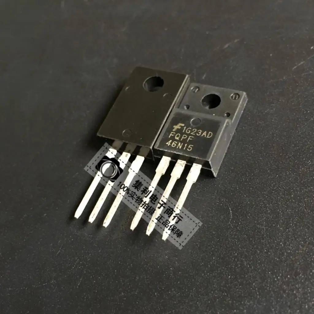 

10 шт./лот FQPF46N15 FQPF46N15 TO-220F