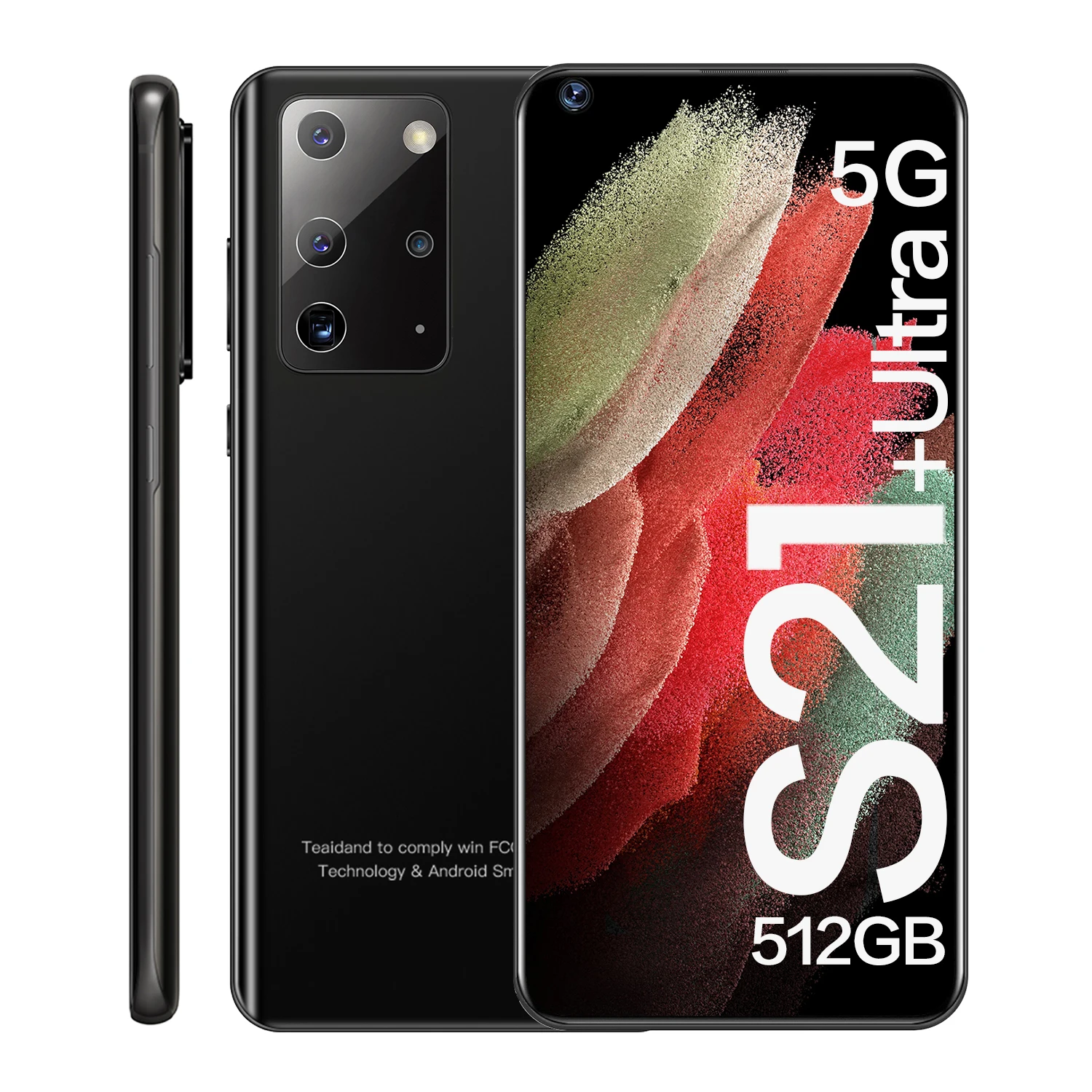 Galay S21 + Ультра 7 2 дюймовый смартфон 4G 5G разблокировать 16MP 32MP 12 Гб 512 5800 мач