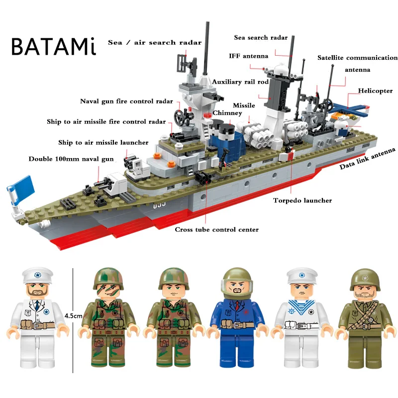 Набор для моделирования совместимый с городским полицейским учащением