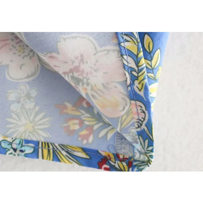 

Women Chic Fashion Floral Print Mini Dress Female Vintage Backless Zipper Puff Sleeves Dress Female Dresses Vestidos Mujer 2020