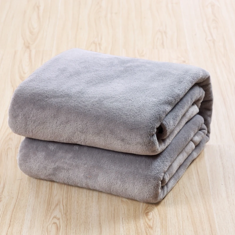 

Four Seasons Universal Flannel Thicken Warm Blanket Single Dormitory Winter Bed Sheet Soft Air Conditioning Blanket Baby Blanket