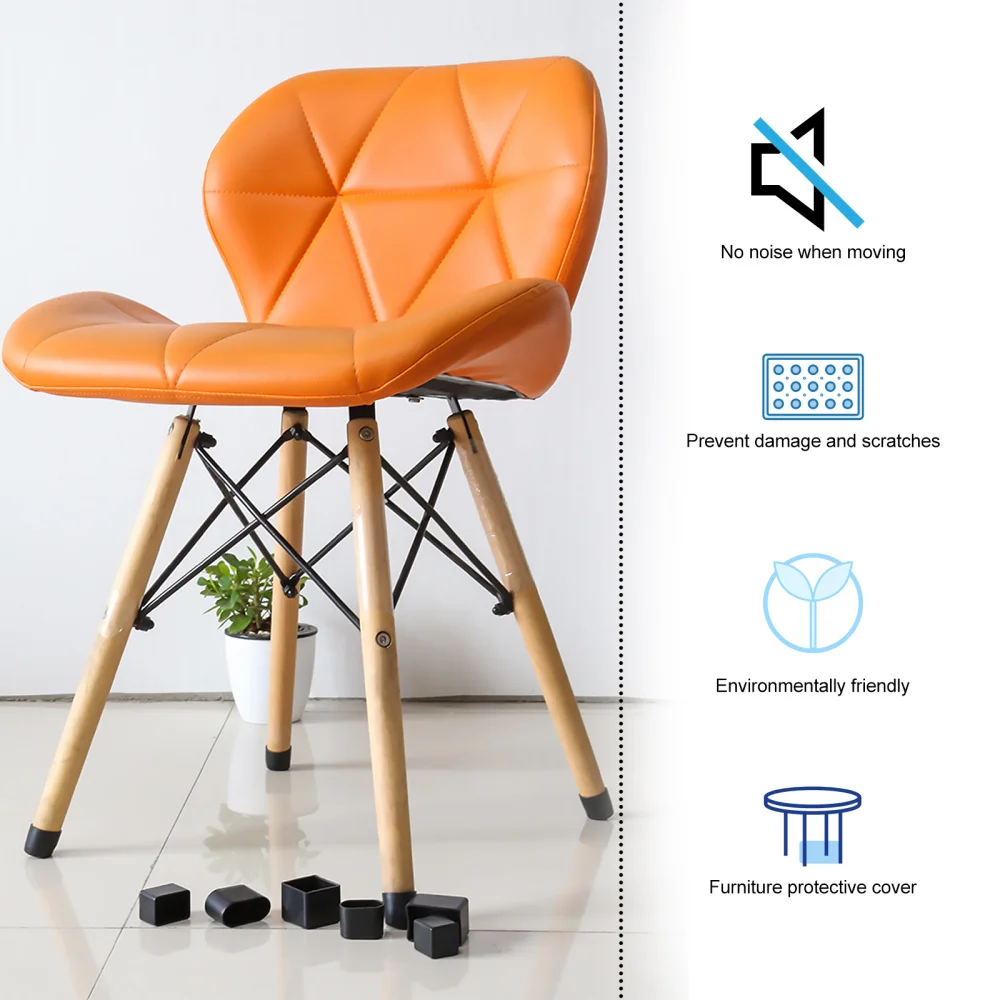 

40Pcs Table Feet Cover Desk Feet Covers Useful Anti-skid Table Feet Covers