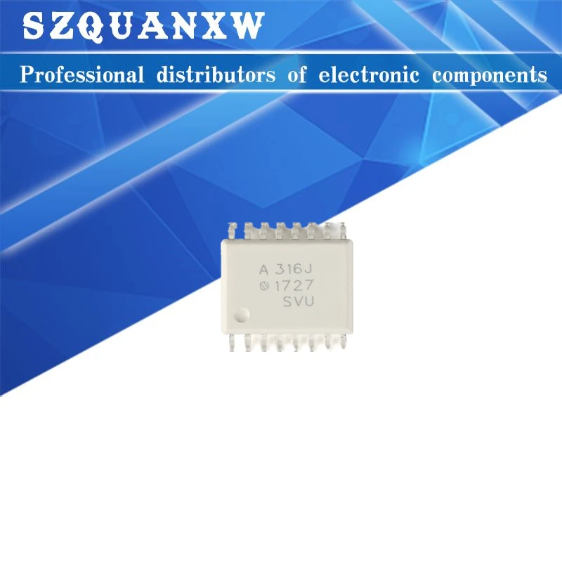 

10PCS A316J SOP16 HCPL-316J SOP HCPL316J SMD SOP-16 new and original IC