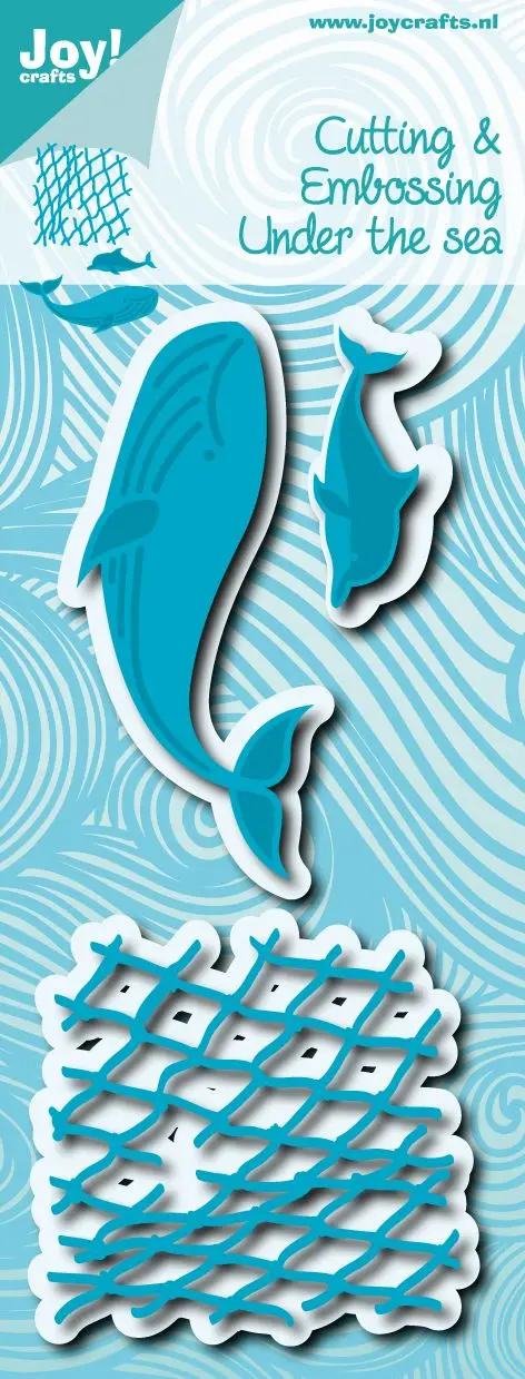 AliliArts металлические резные штампы кит дельфин и Сеть diy Скрапбукинг Фотоальбом